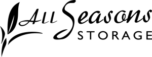 all seasons storage black logo