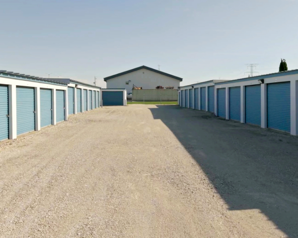 Storage Units in Rows